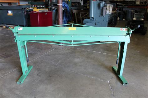 1 8 inch sheet metal brake|8' sheet metal brake used.